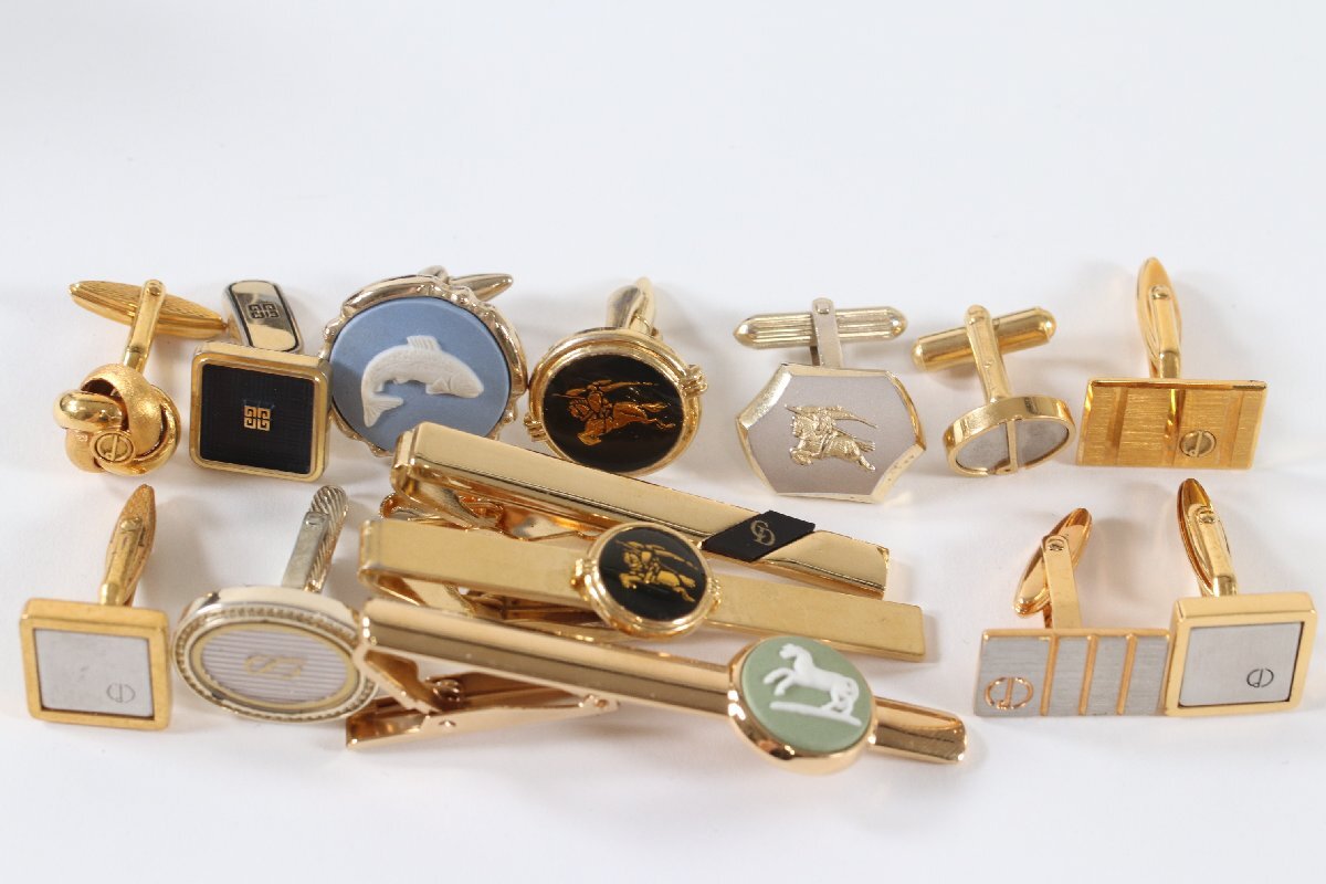  Dunhill /YSL/ Burberry / Dior / Wedgwood и т.п. бренд запонки булавка для галстука аксессуары с коробкой содержит продажа комплектом 9750-AM
