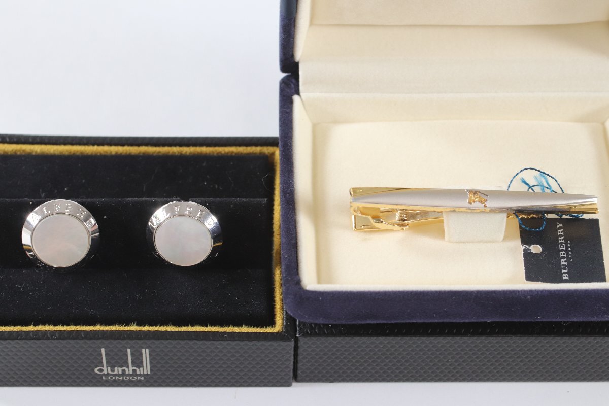  Dunhill /YSL/ Burberry / Dior / Wedgwood и т.п. бренд запонки булавка для галстука аксессуары с коробкой содержит продажа комплектом 9750-AM