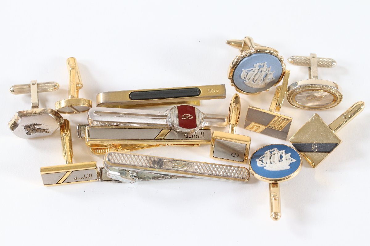  Dunhill /YSL/ Burberry / Dior / Wedgwood и т.п. бренд запонки булавка для галстука аксессуары с коробкой содержит продажа комплектом 9750-AM