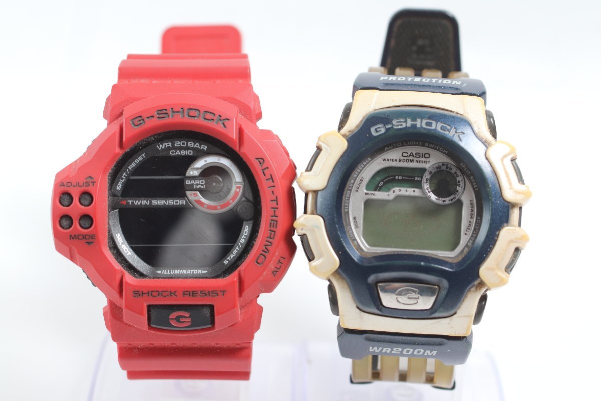 ★【2点】CASIO カシオ G-SHOCK Gショック GDF-100/DW-004 デジタル クオーツ メンズ 腕時計 9645-TE_画像1