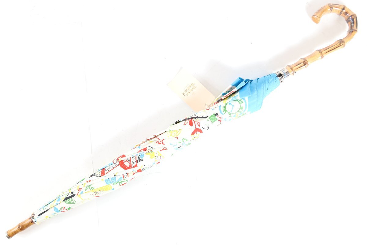 Vivienne Westwood ヴィヴィアンウエストウッド 傘 長傘 雨具 パゴダスタイル グラス骨 9650-MS_画像2