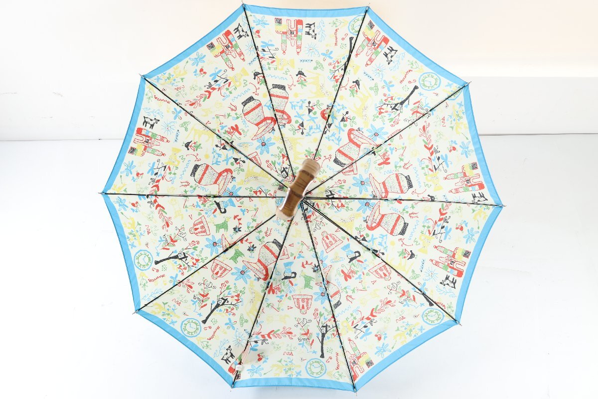 Vivienne Westwood ヴィヴィアンウエストウッド 傘 長傘 雨具 パゴダスタイル グラス骨 9650-MS_画像4