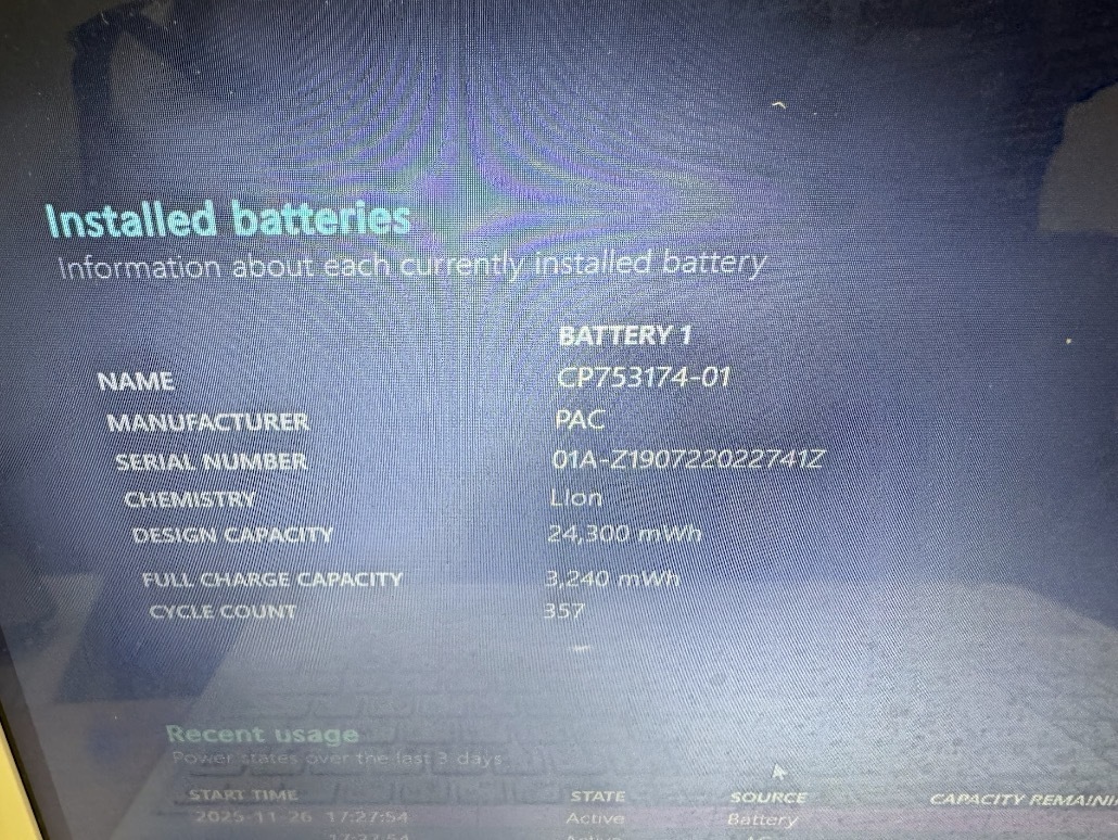 【管理101】富士通 LIFEBOOK AH41/D2 FMVA41D2W 白 Windows10 SSD 256GB 4GB AMD A4-9125 DVDスーパーマルチ搭載 officeなし_画像6