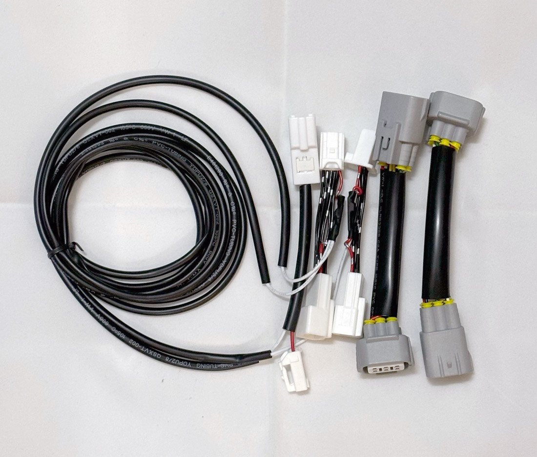 40系 新型 ヴェルファイア専用 LED テールランプ ブレーキランプ 4灯化 全灯化 配線キット ハーネスキット 新品 【送料無料】_画像1