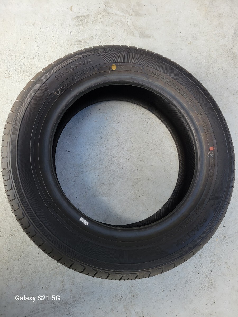 タイヤ 1本 YOKOHAMA PRACTIVA ヨコハマ プラクティバ 155/65R13 新品未使用 送料込み_画像4