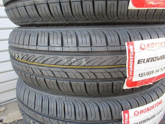 全国送料込み■ロードストーン 155/65R14　4本セット■軽自動車　タント　ムーヴ　ウェイク　スペーシア　N-BOX　ラパン　アルト_画像3