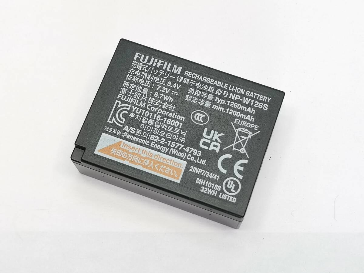 純正 バッテリー FUJIFILM NP-W126S 管理２_画像1