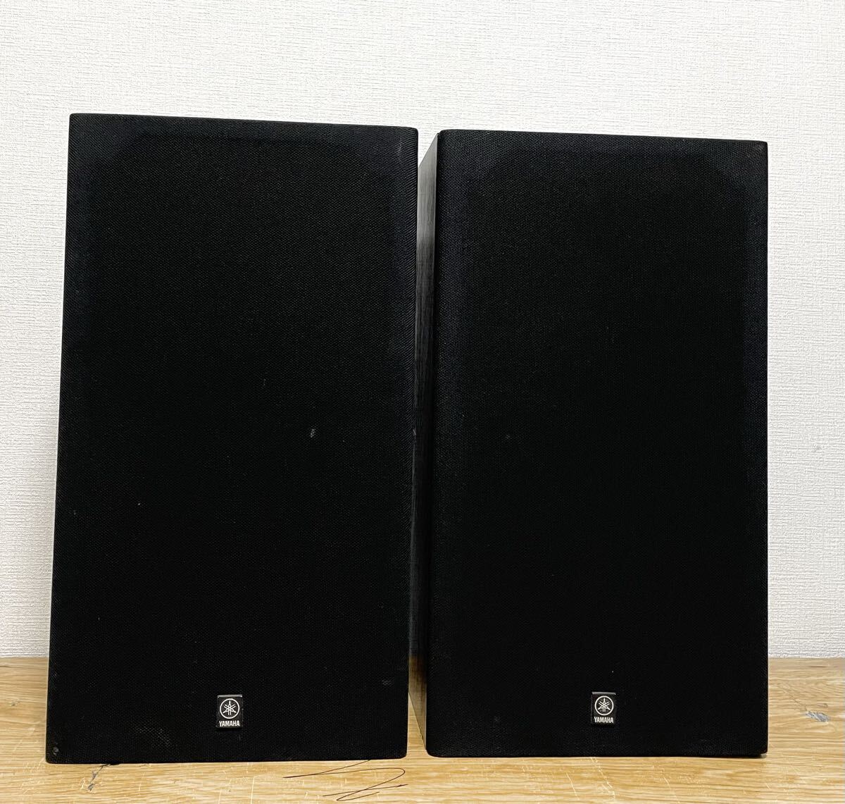 YAMAHA ヤマハ NS-100M エンクロージャー + スピーカー・ターミナル + アッテネーター　ペア 。_画像1