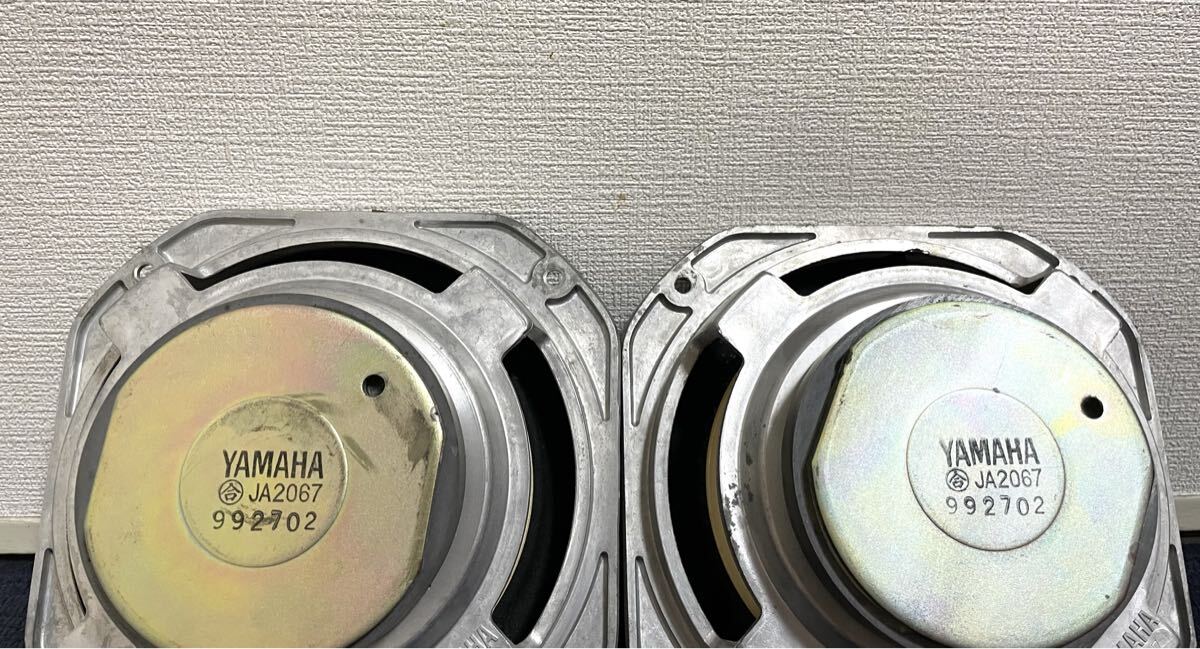 YAMAHA ヤマハ NS-100M JA2067 ウーファーペア。_画像7