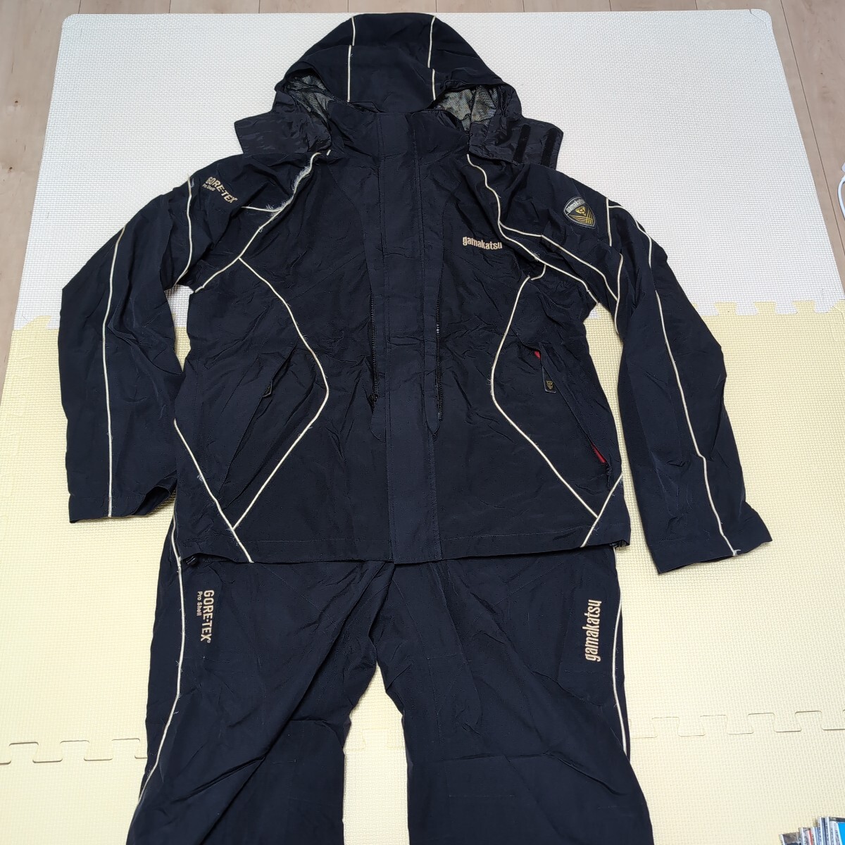  Gamakatsu Gore-Tex непромокаемый костюм 3L GM-3235 б/у 