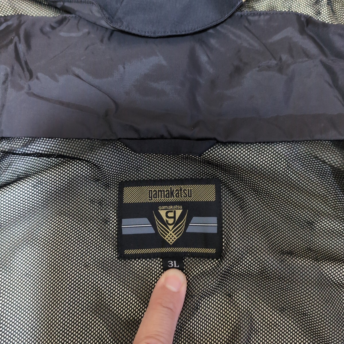  Gamakatsu Gore-Tex непромокаемый костюм 3L GM-3235 б/у 