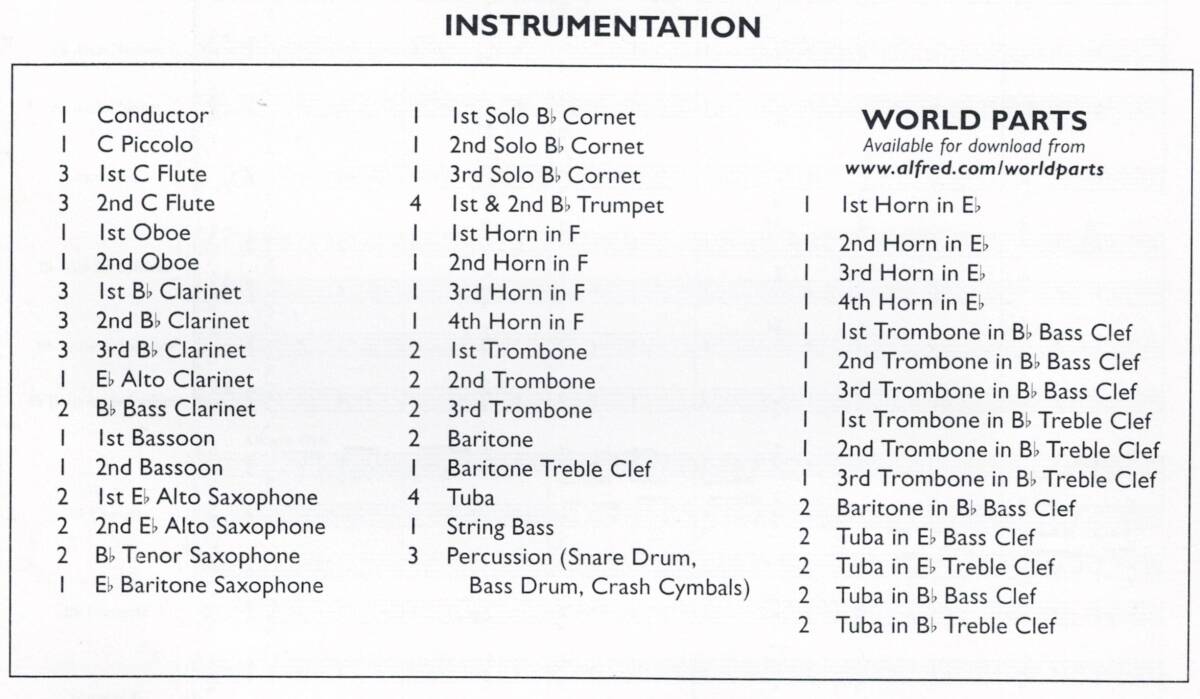 送料無料 吹奏楽楽譜 ルロイ・アンダーソン：トランペット吹きの休日 マイケル・エドワーズ編 試聴可 スコア・パート譜 ラッパ吹きの休日_画像3