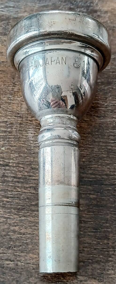 送料無料 トロンボーン・マウスピース ヤマハ 51 太管用 YAMAHA_画像2