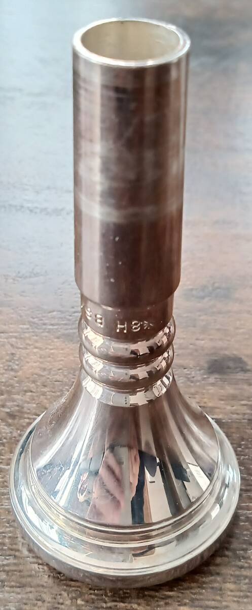 送料無料 トロンボーン・マウスピース マーシンキウィッツ 8H BS / 6 1/2AL 太管用 J.Marcinkiewicz OREGON U.S.A._画像3