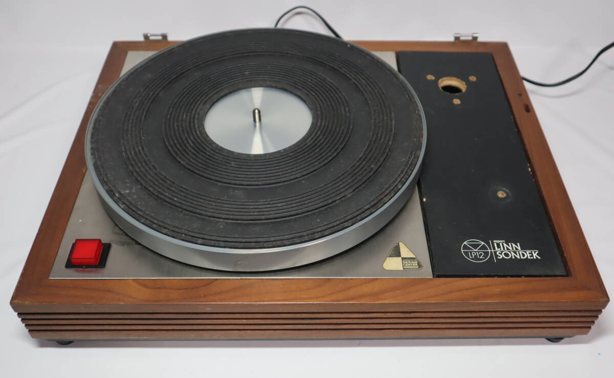 アナログターンテーブル　LINN SONDEK LP12　ジャンク　部品欠品多 レコードプレーヤー_画像1