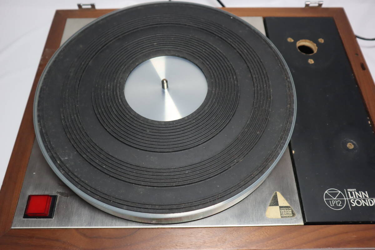 アナログターンテーブル　LINN SONDEK LP12　ジャンク　部品欠品多 レコードプレーヤー_画像4