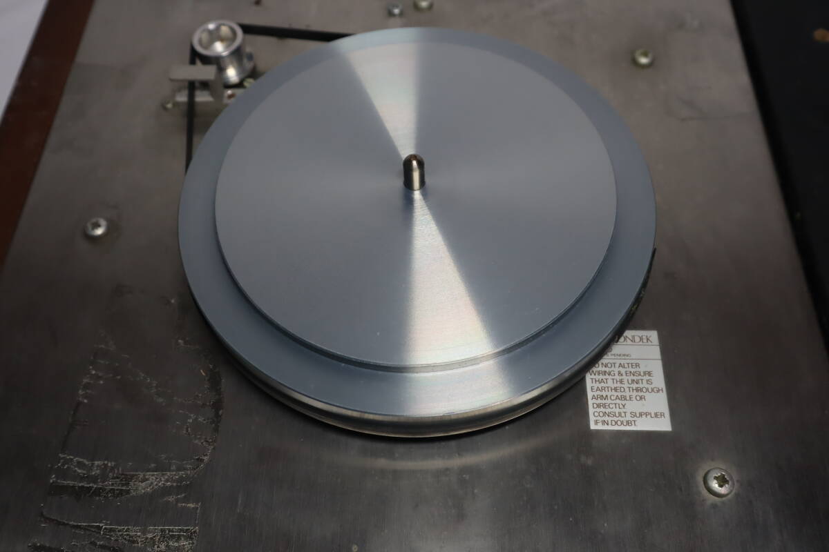 アナログターンテーブル　LINN SONDEK LP12　ジャンク　部品欠品多 レコードプレーヤー_画像10