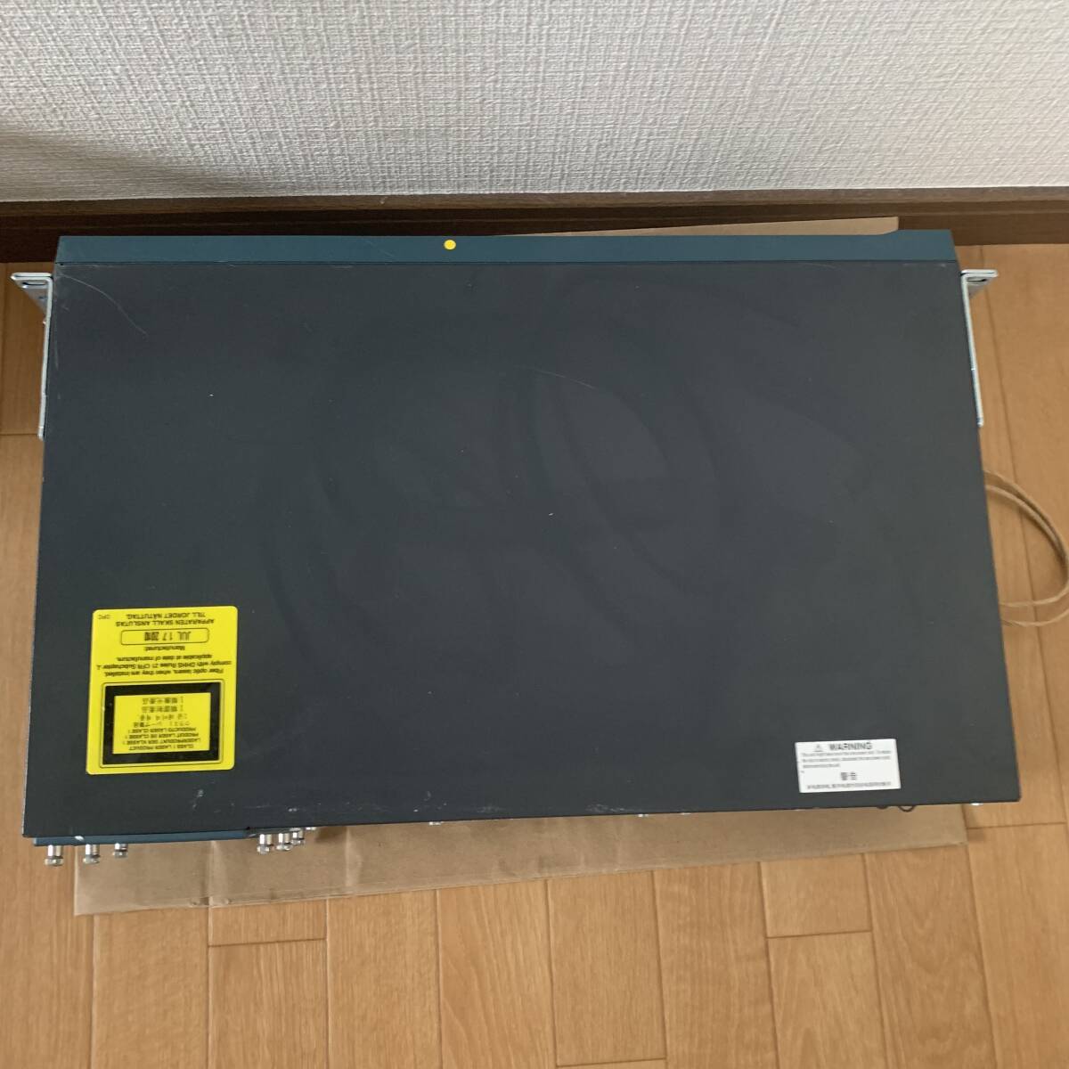 [3台セット] Cisco シスコ Catalyst WS-C2960S-48TS-L スイッチ ACアダプター 3個 初期化済み 動作確認済み_画像3