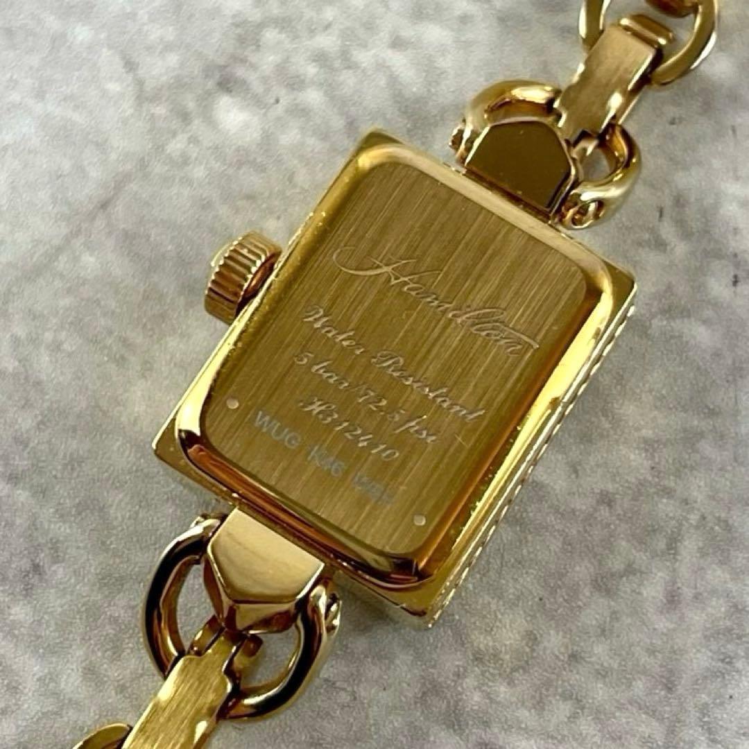 稼働美品★ HAMILTON レディハミルトン★シェル文字盤 レデイース腕時計 シェル文字盤 H312410_画像8