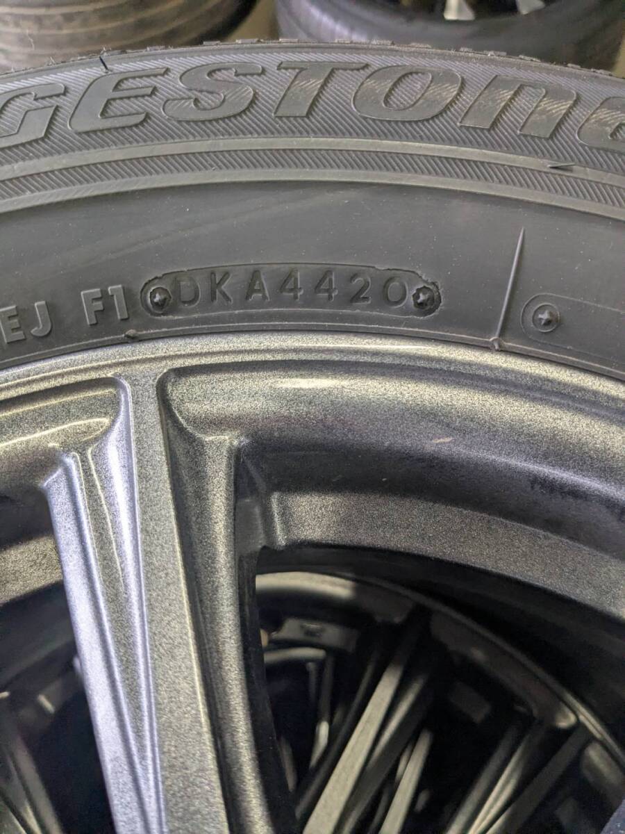 215/60R16☆ブリジストン☆VRX☆アルミホイルセット品☆ホンダヴェゼル☆４本１台分☆中古_画像5