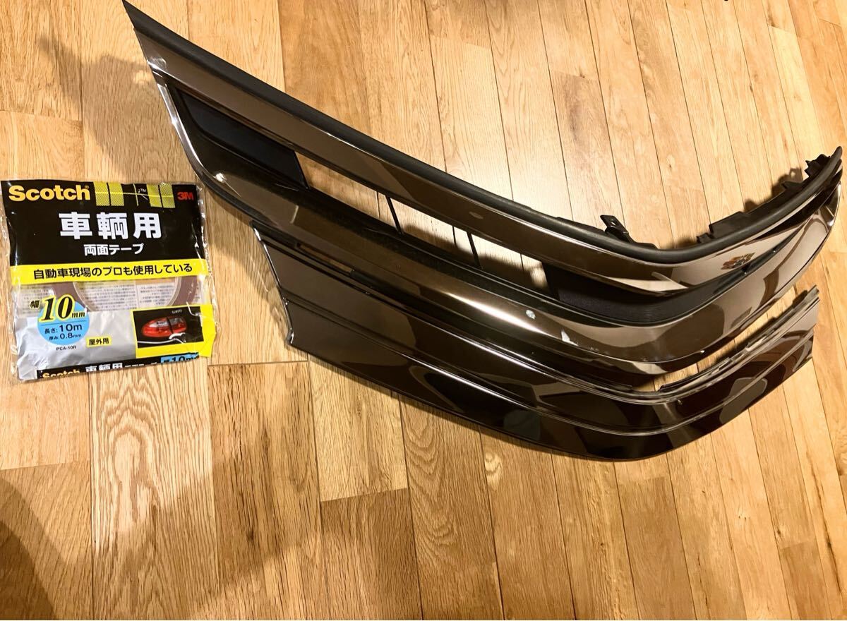 ★送料込み★希少品絶版 エスティマ 50系 ACR50W ACR55W GSR50W 中期 モデリスタ マークレス フロント グリルセット_画像3