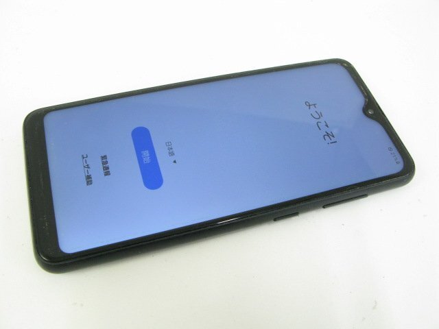  DoCoMo SC-56B Galaxy A22 5G черный [S1361]