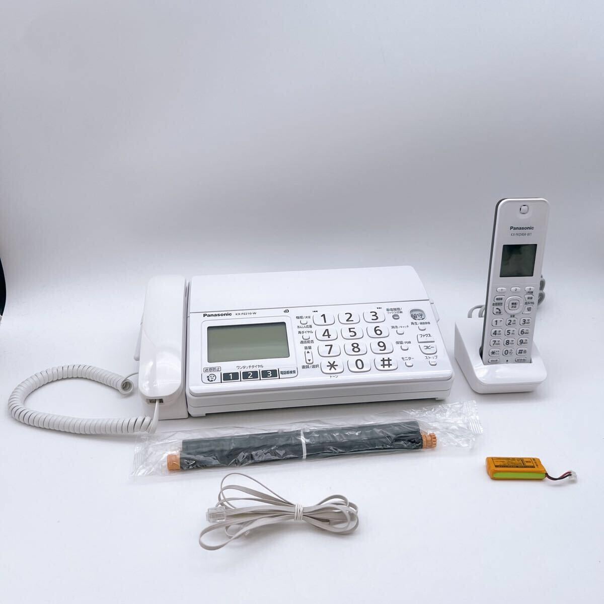  Panasonic Panasonic.....FAX телефонный аппарат KX-PZ210 белый 