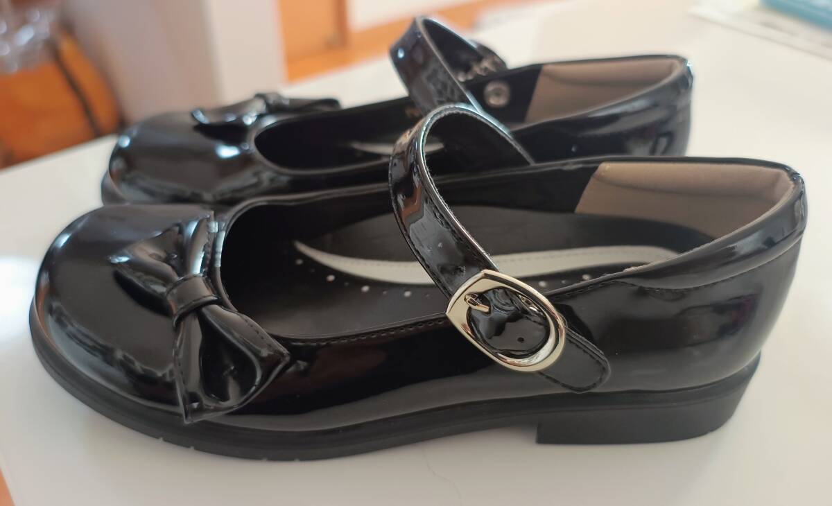 フォーマル　冠婚葬祭　靴　シューズ　女の子　キッズ　21.5cm_画像3