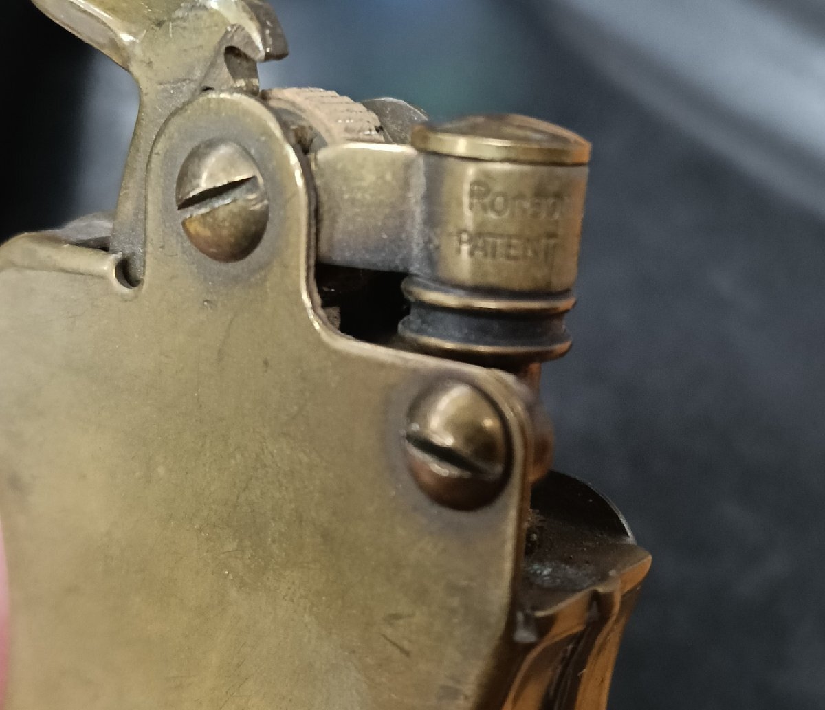 ●○Ronson Banjo ビンテージオイルライター○●_画像5