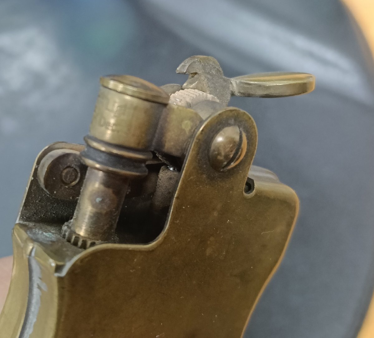 ●○Ronson Banjo ビンテージオイルライター○●_画像6