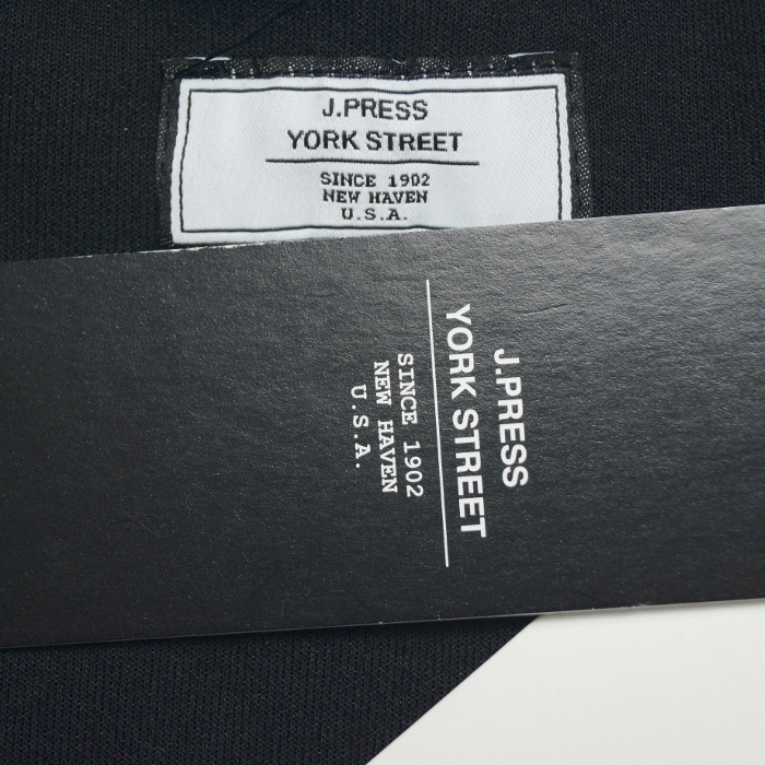 【新品・秋冬】ジェイプレス J.PRESS YORK STREET《大人カジュアル》スポンディング素材 イージー スウェットパンツ L 黒ブラック_画像8
