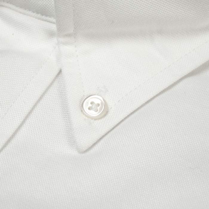 【新品】定価1.4万 Jプレス J.PRESS《ヴィンテージ オックス アービング》定番BD オックス ビジネス・カジュアル 長袖シャツ M 白ホワイト_画像5