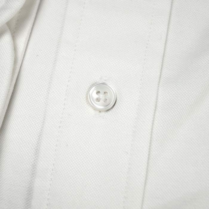 【新品】定価1.4万 Jプレス J.PRESS《ヴィンテージ オックス アービング》定番BD オックス ビジネス・カジュアル 長袖シャツ M 白ホワイト_画像6
