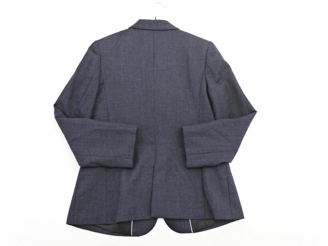 EASTBOY East Boy шерсть 100% нашивка жакет size7/ уголь *# * fka4 женский