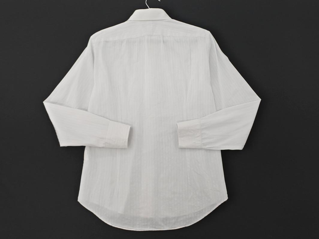 SHIPS シップス ストライプ シャツ size38/白 ◇■ ☆ fka4 メンズ_画像5