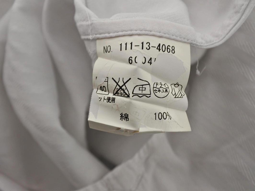 SHIPS シップス ストライプ シャツ size38/白 ◇■ ☆ fka4 メンズ_画像6