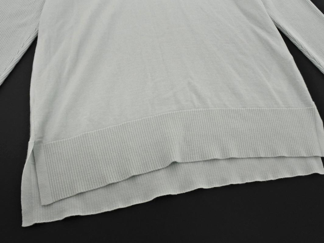 23区 ウール100% Vネック ニット セーター size38/水色 ◇■ ☆ fka4 レディース_画像4