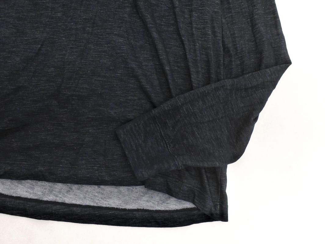 NIKE ナイキ ロゴ プリント 長袖 Tシャツ sizeL/黒 ◇■ ☆ fka5 メンズ_画像2