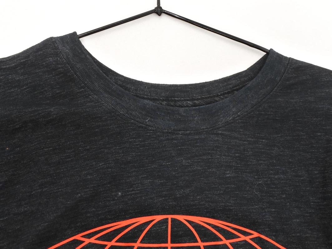 NIKE ナイキ ロゴ プリント 長袖 Tシャツ sizeL/黒 ◇■ ☆ fka5 メンズ_画像3