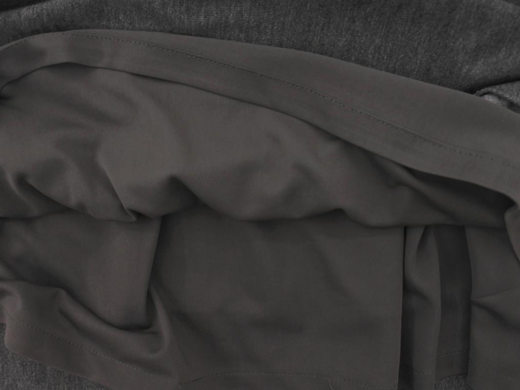 кошка pohs OK UNTITLED Untitled tuck A линия юбка-трапеция size2/ серый ## * fka5 женский