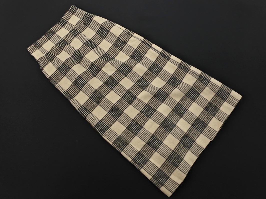 FREE*S MART свободный z mart проверка длинная юбка sizeS/ бежевый *# * fka5 женский 