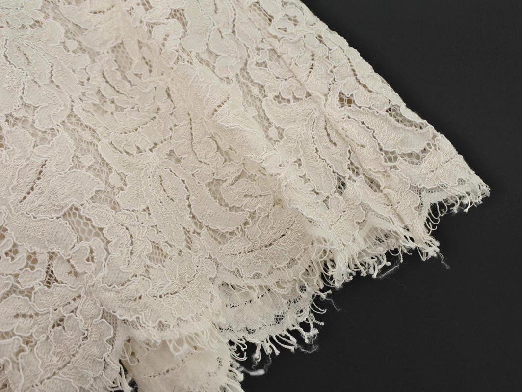 Apuweiser-riche アプワイザーリッシェ 総レース ロング スカート size1/オフホワイト ■■ ☆ fka5 レディース_画像2