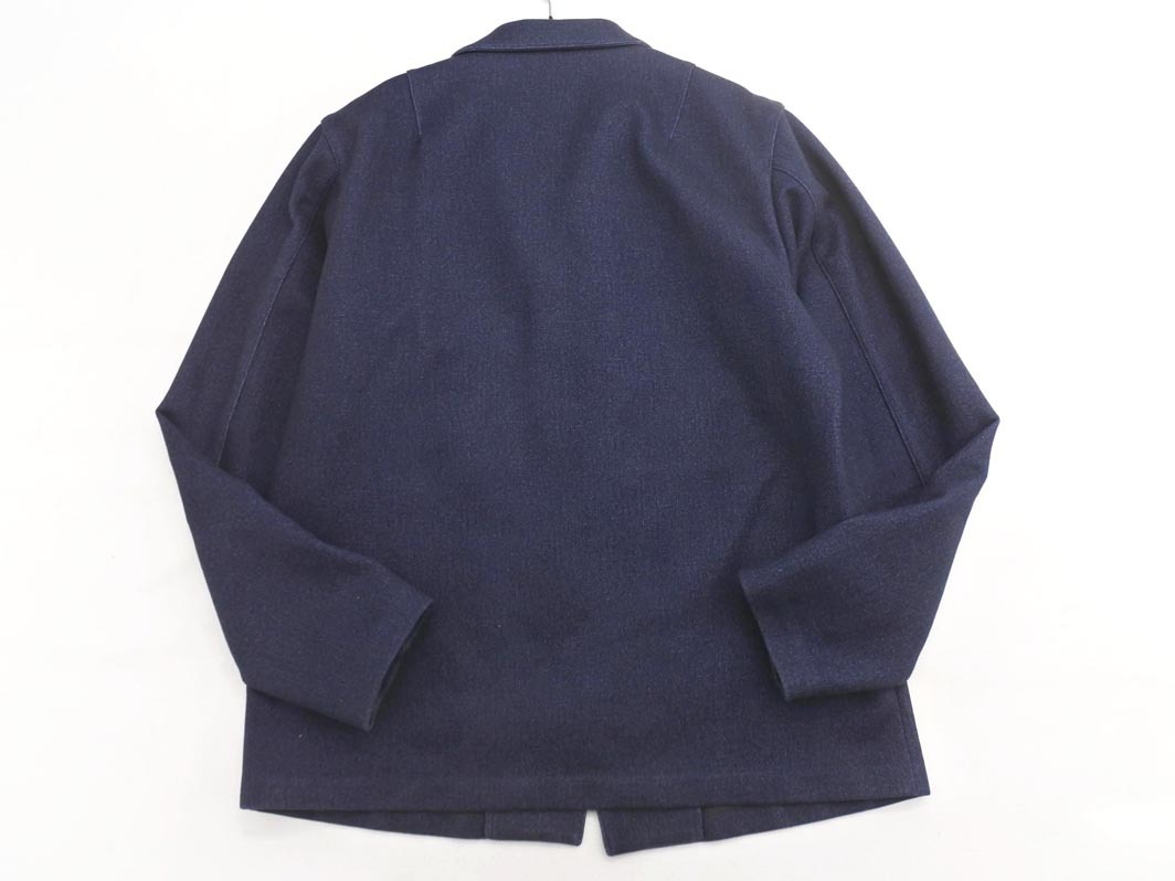 TAKEO KIKUCHI タケオキクチ BB931-51320 ダウンファブリック スタンドカラー ブルゾン ジャケット size2/紺 ◇■ ☆ fka5 メンズ_画像7