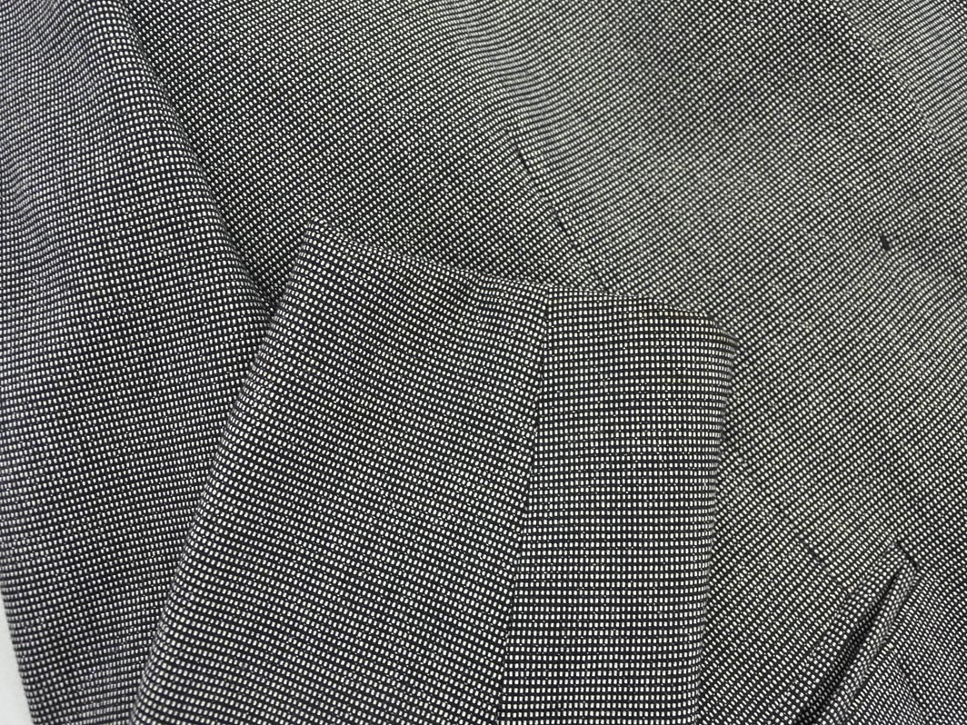 UNTITLED Untitled шелк . выставить жакет юбка костюм size2/ белый x чёрный *# * fka5 женский