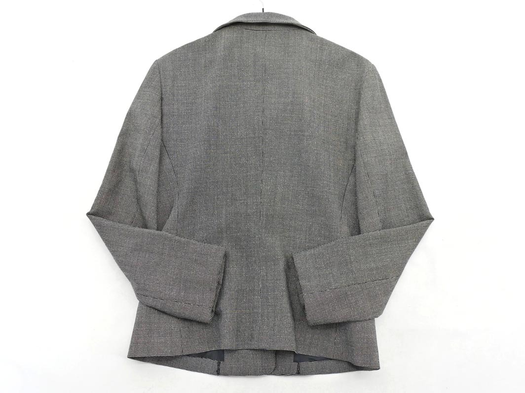 UNTITLED Untitled шелк . выставить жакет юбка костюм size2/ белый x чёрный *# * fka5 женский