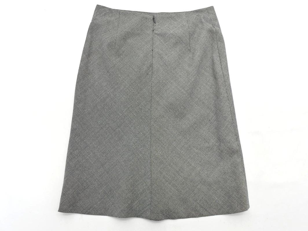 UNTITLED Untitled шелк . выставить жакет юбка костюм size2/ белый x чёрный *# * fka5 женский