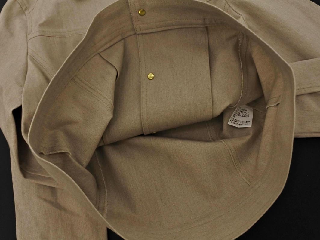 новый товар UNTITLED Untitled G Jean Denim жакет size2/ бежевый *# * fka5 женский