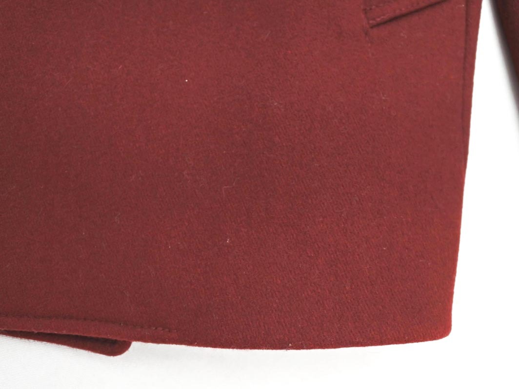 BEAUTY & YOUTH ビューティ&ユース ユナイテッドアローズ ウール混 コート sizeM/ボルドー ◇■ ☆ fka7 メンズ_画像2