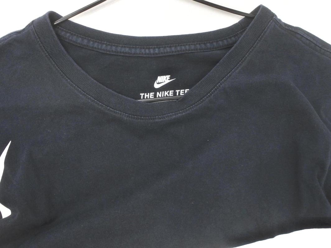 NIKE ナイキ プリント カットソー sizeS/黒x白 ◇■ ☆ fka7 メンズ_画像3