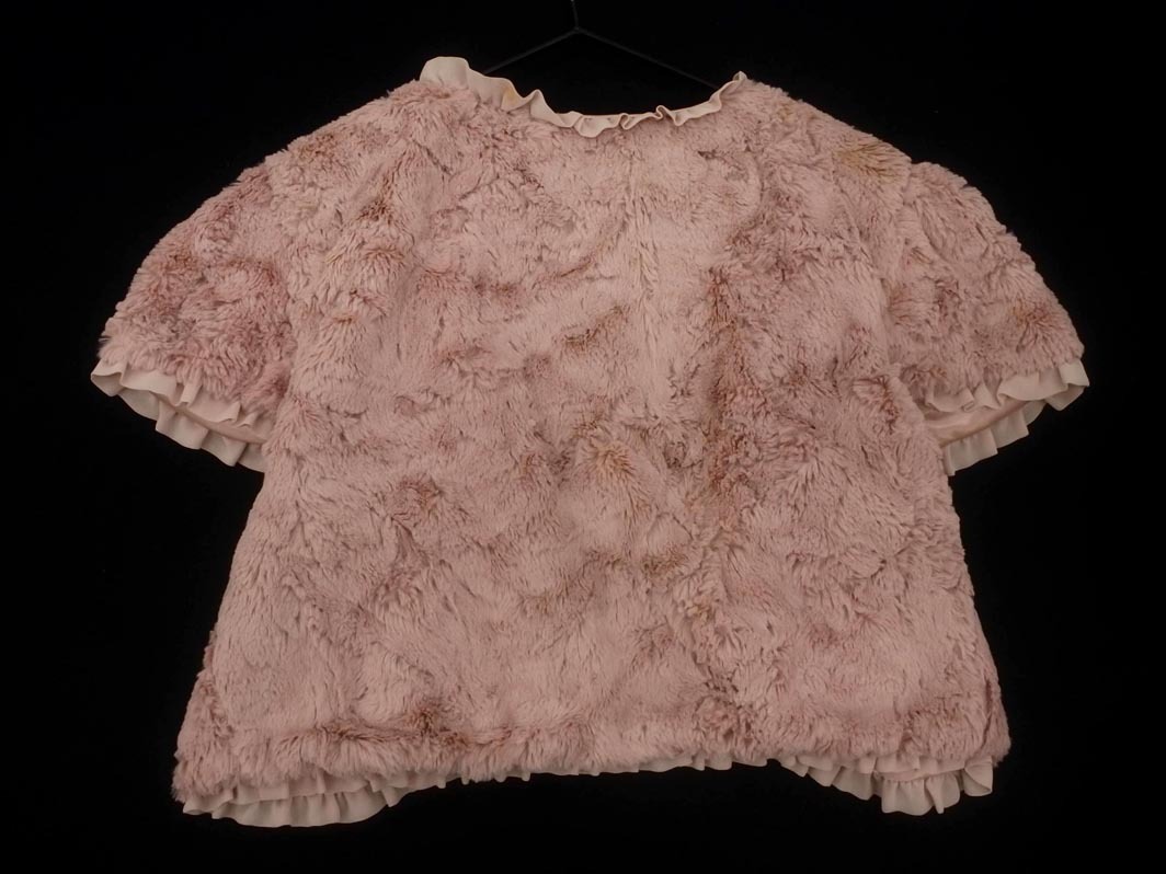 L’EST ROSE レストローズ フェイクファー 結婚式 二次会 ボレロ カーディガン size2/ピンク ◇■ ☆ fka7 レディース_画像6